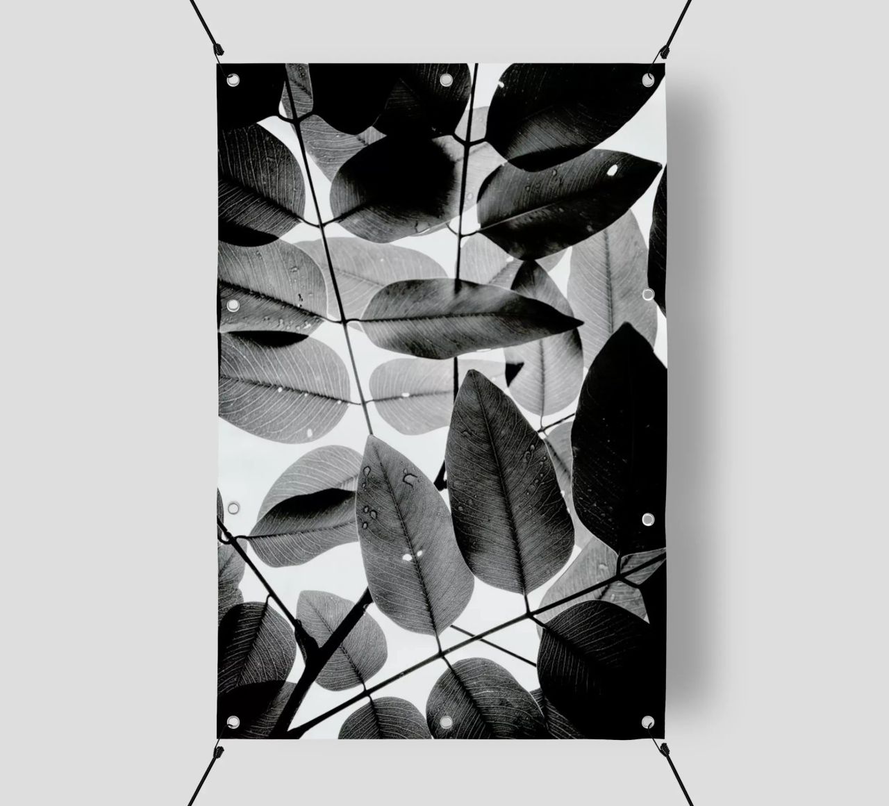 Experiments with Leaves II telo in pvc da Tal Paz-Fridman