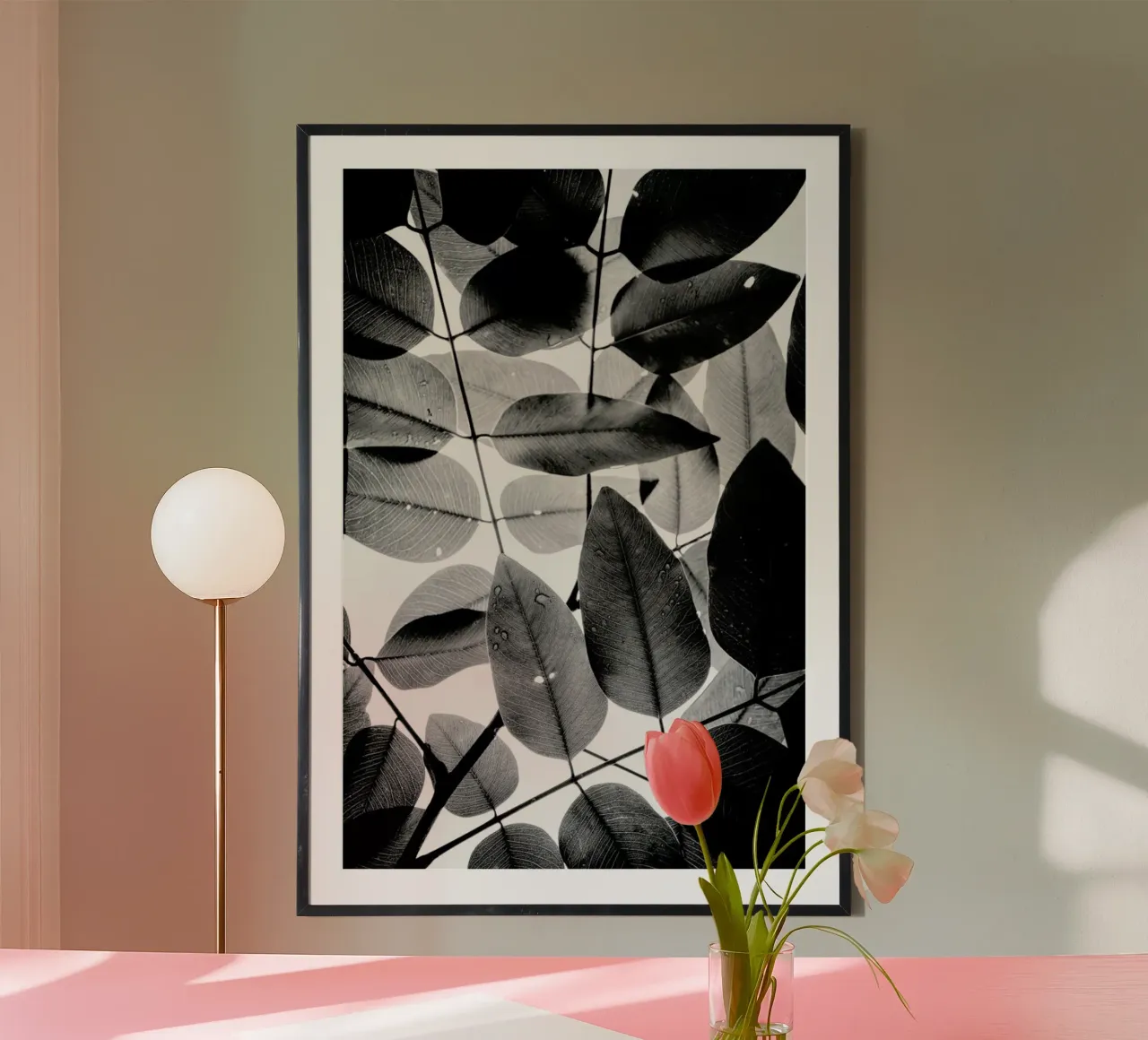 Experiments with Leaves II poster de Tal Paz-Fridman