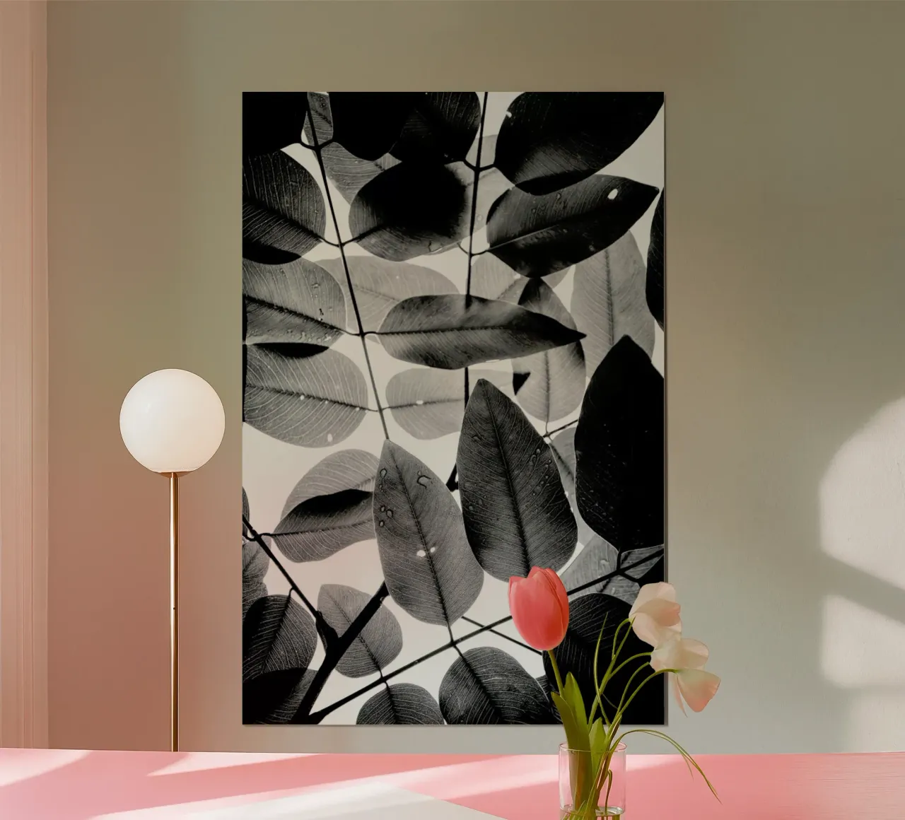 Experiments with Leaves II poster de Tal Paz-Fridman