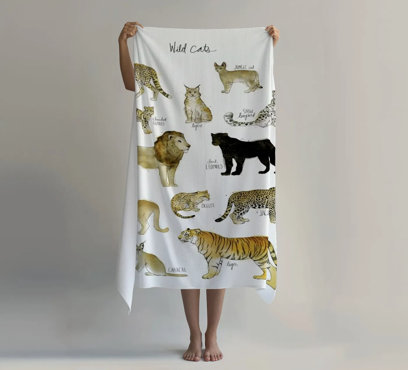 Wild Cats telo mare da Amy Hamilton