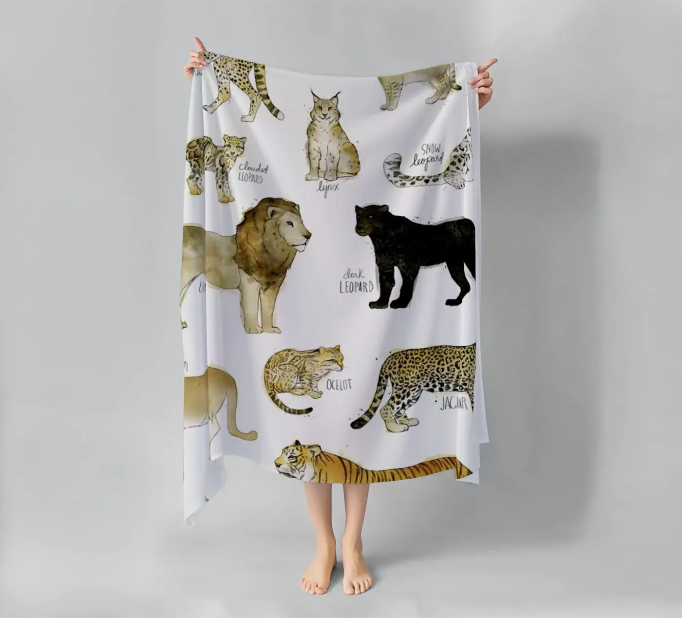Wild Cats telo mare da Amy Hamilton