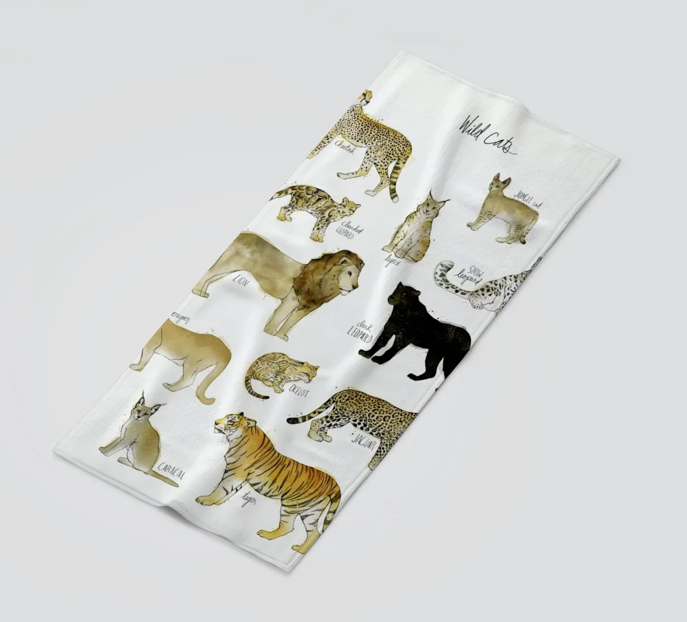 Wild Cats telo mare da Amy Hamilton