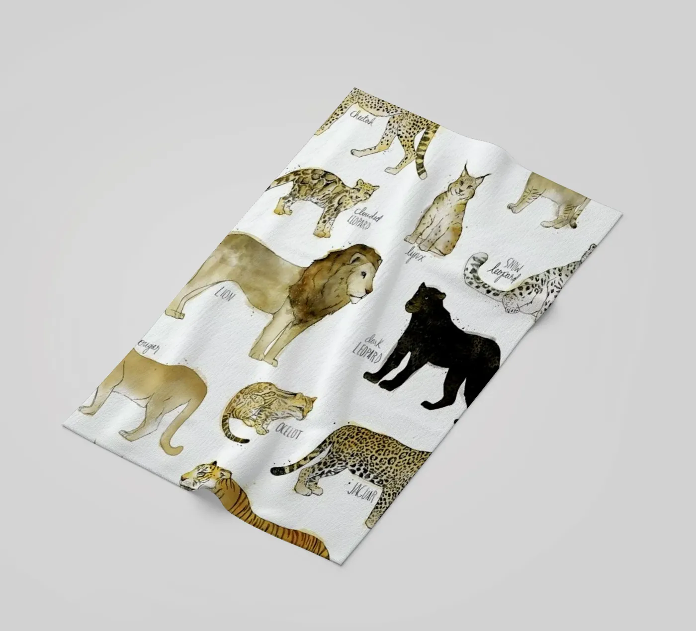 Wild Cats telo mare da Amy Hamilton
