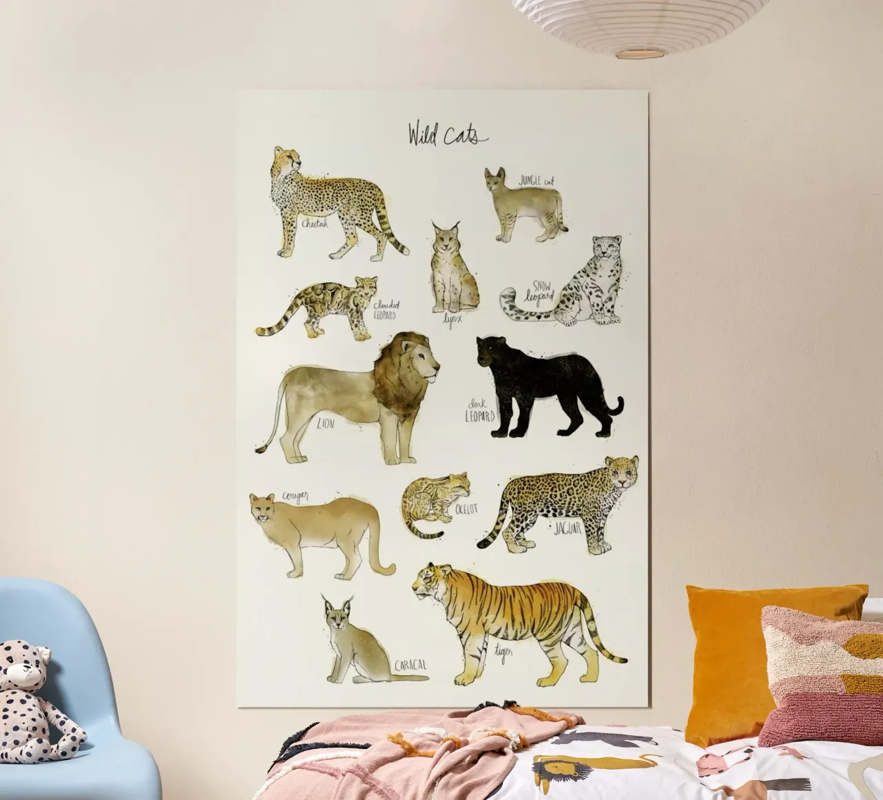 Wild Cats poster da Amy Hamilton
