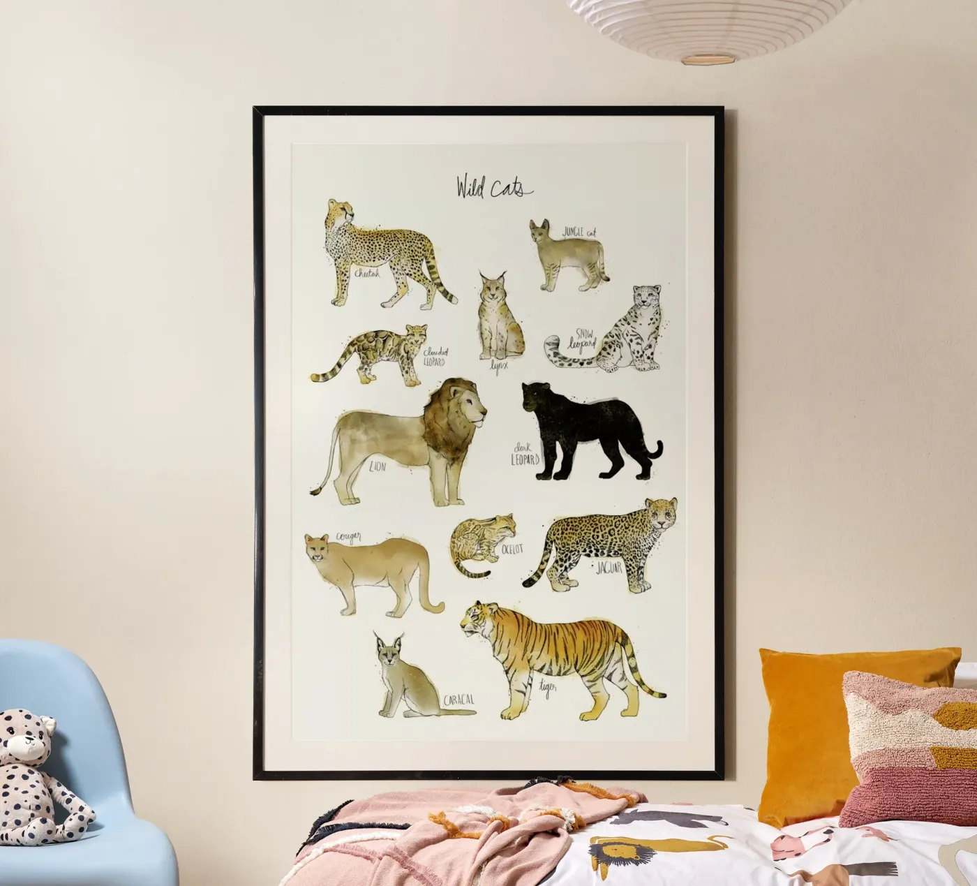 Wild Cats poster da Amy Hamilton