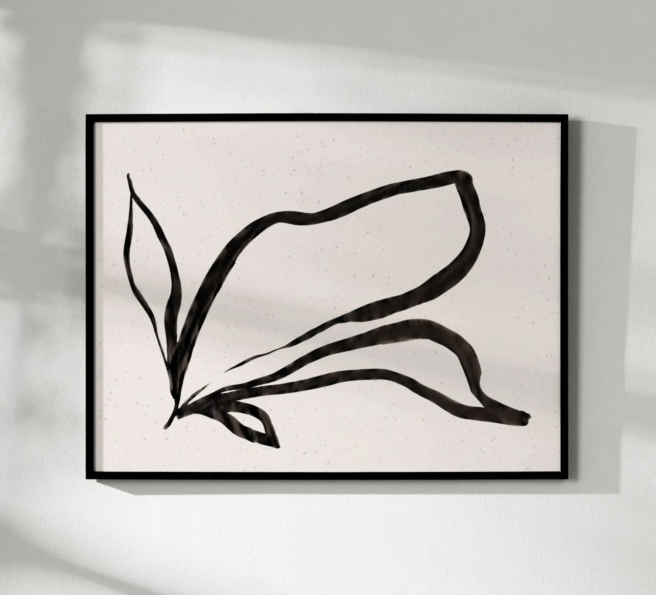 Black Leaflover 14 poster de Leaflover