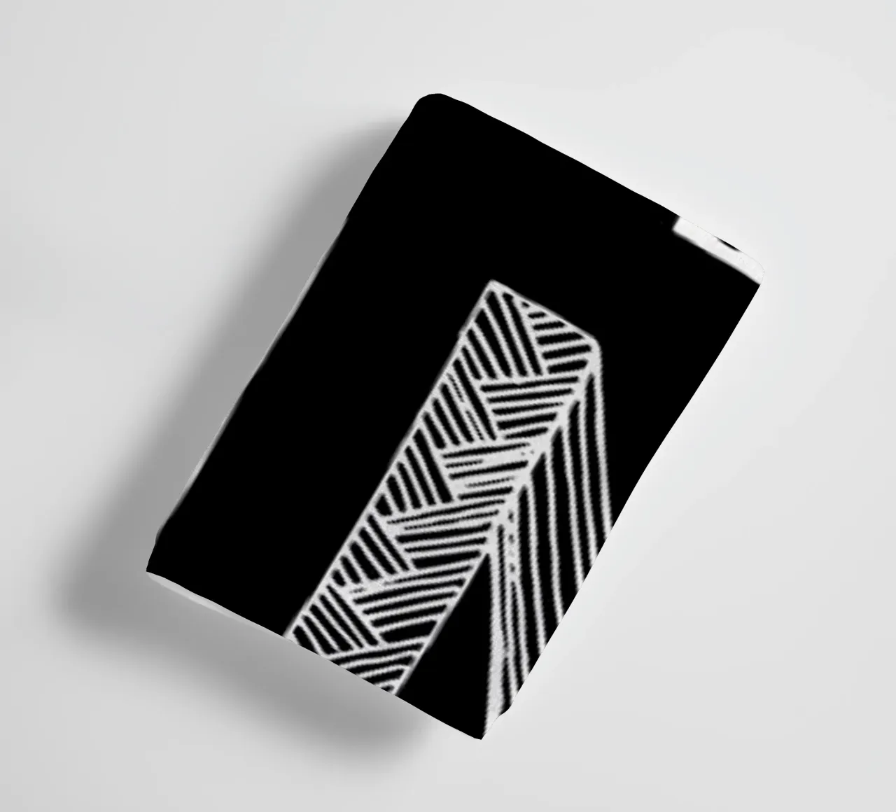Get Lost and Be Found Black asciugamano da bagno da Vasare Nar