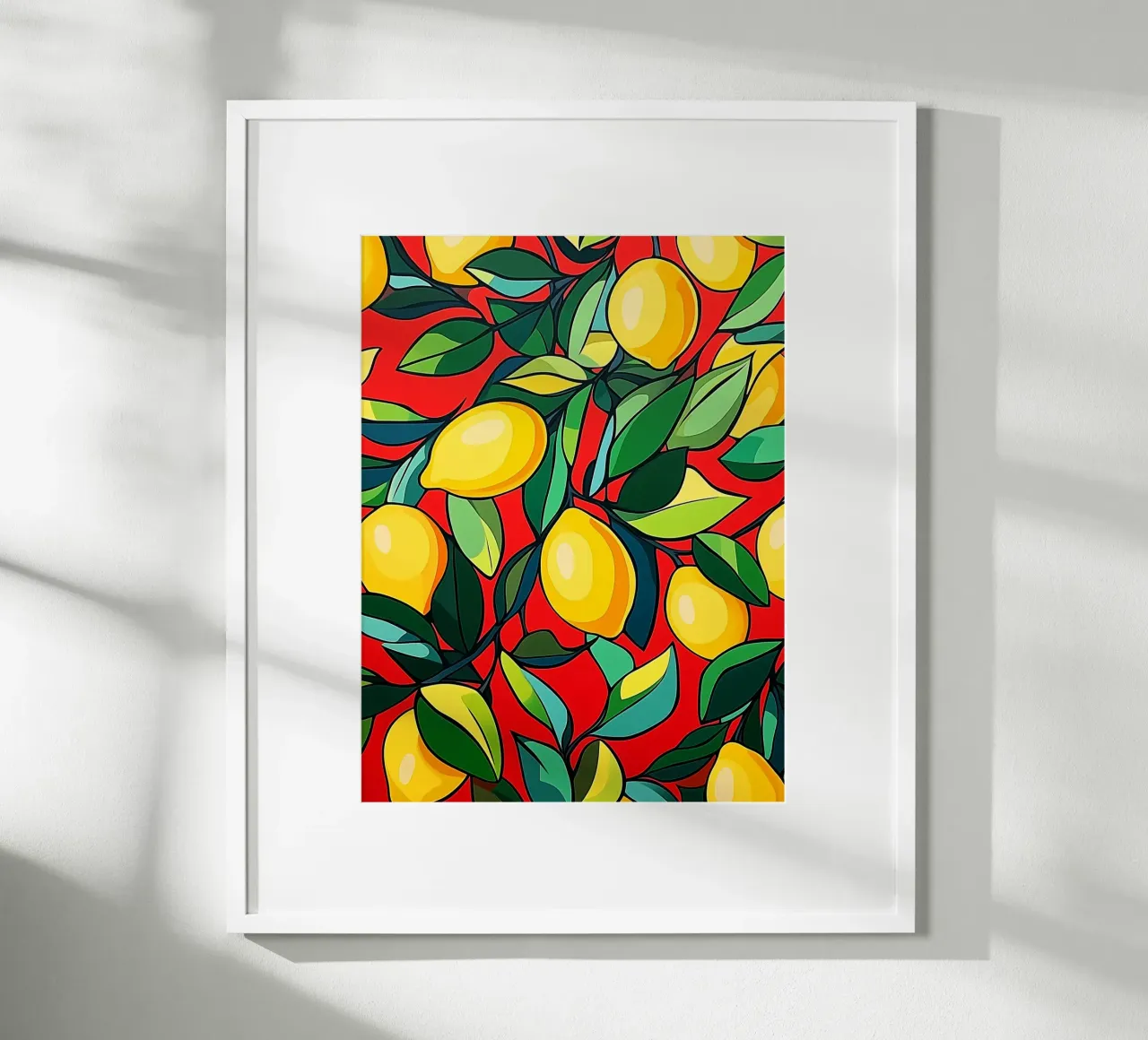 Motiv Zitrone Pop Art Hahnemühle von Spice & Style