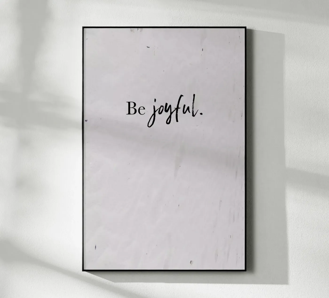 Be Joyful plexiglass da Studio One