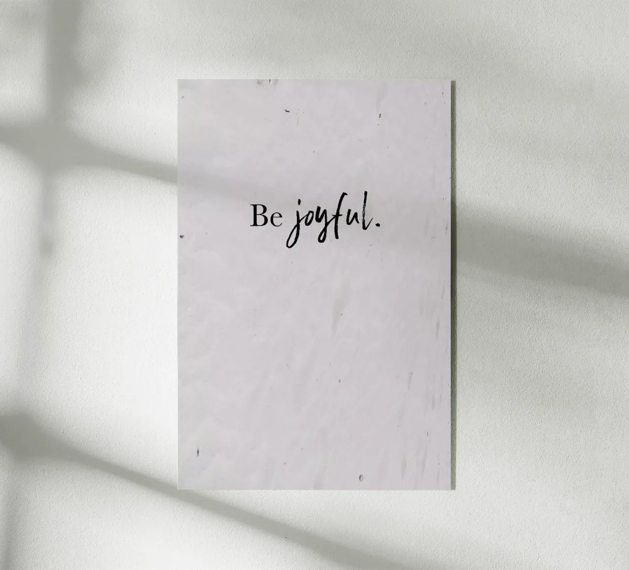 Be Joyful plexiglass da Studio One