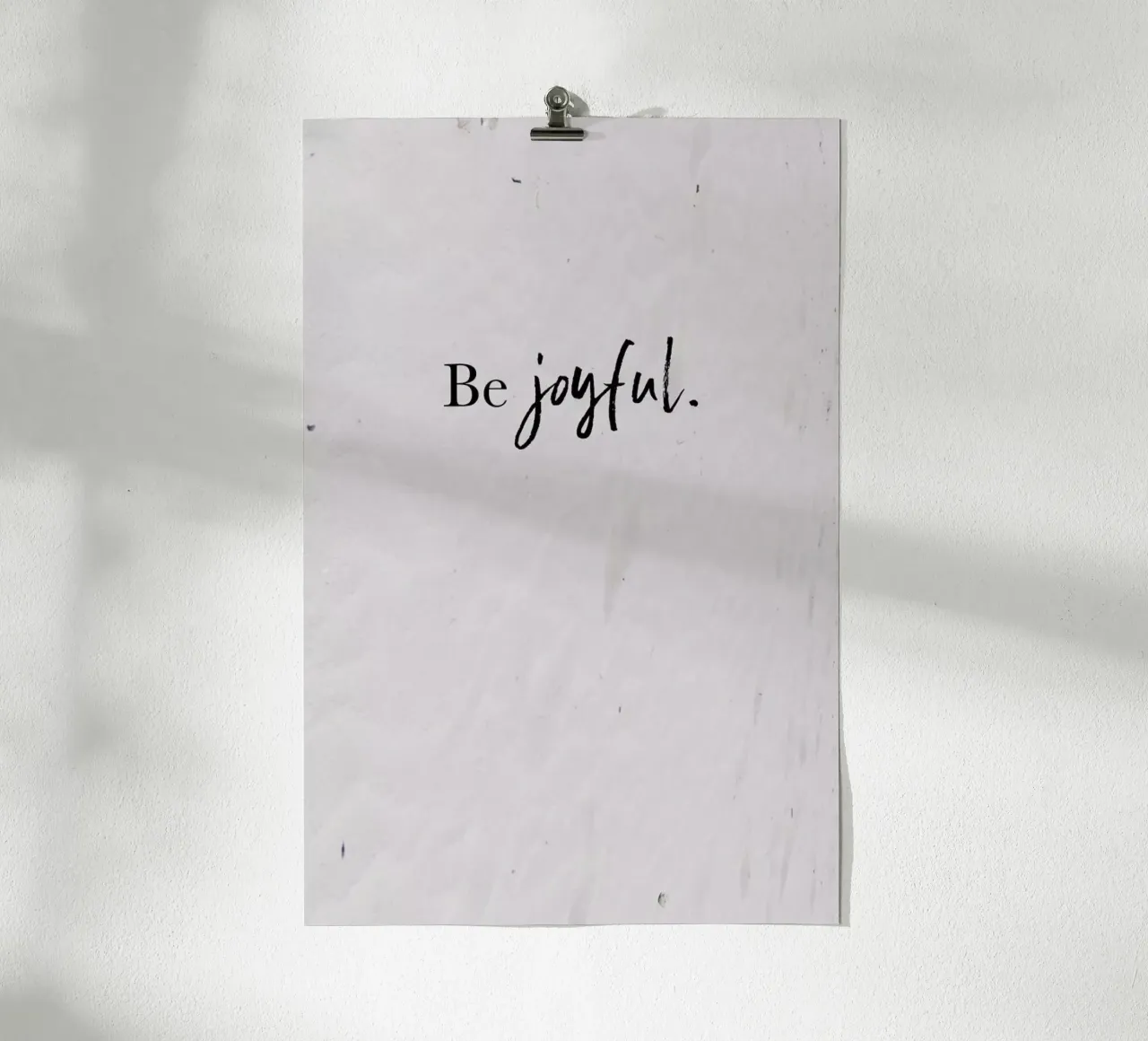 Be Joyful carta hahnemühle da Studio One
