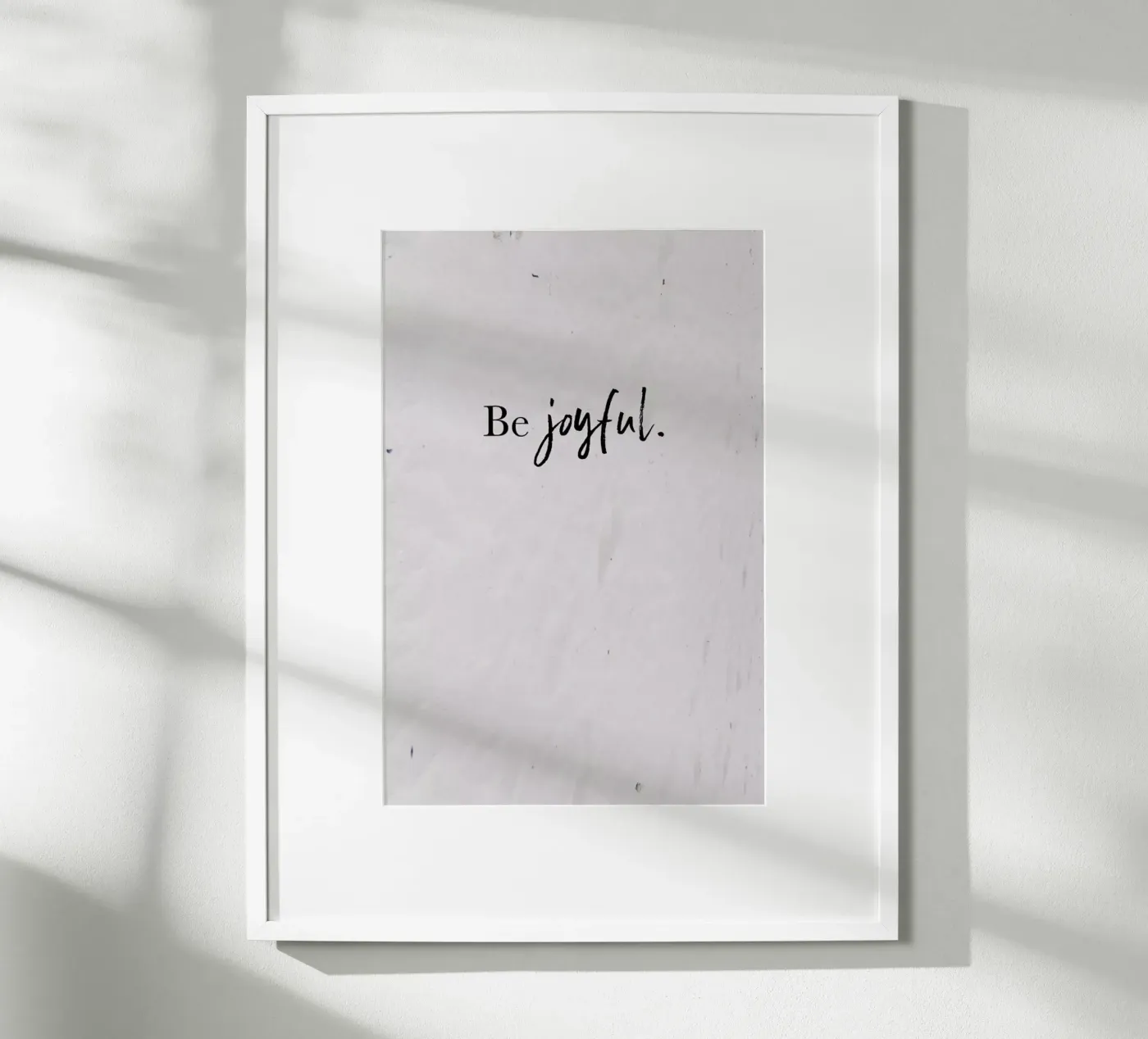 Be Joyful poster da Studio One