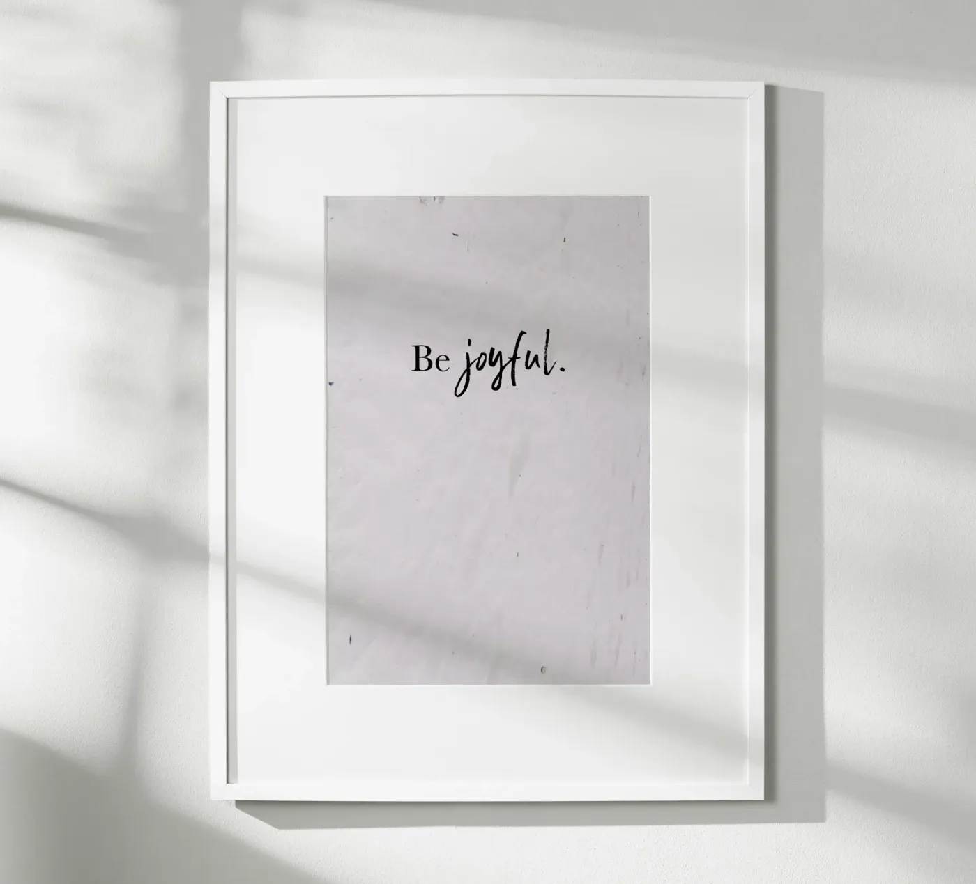 Be Joyful poster da Studio One