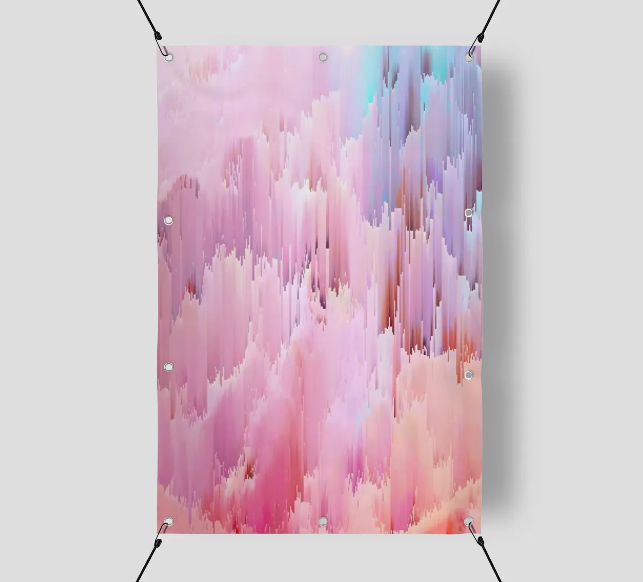 Delicate Glitches telo in pvc da cafelab