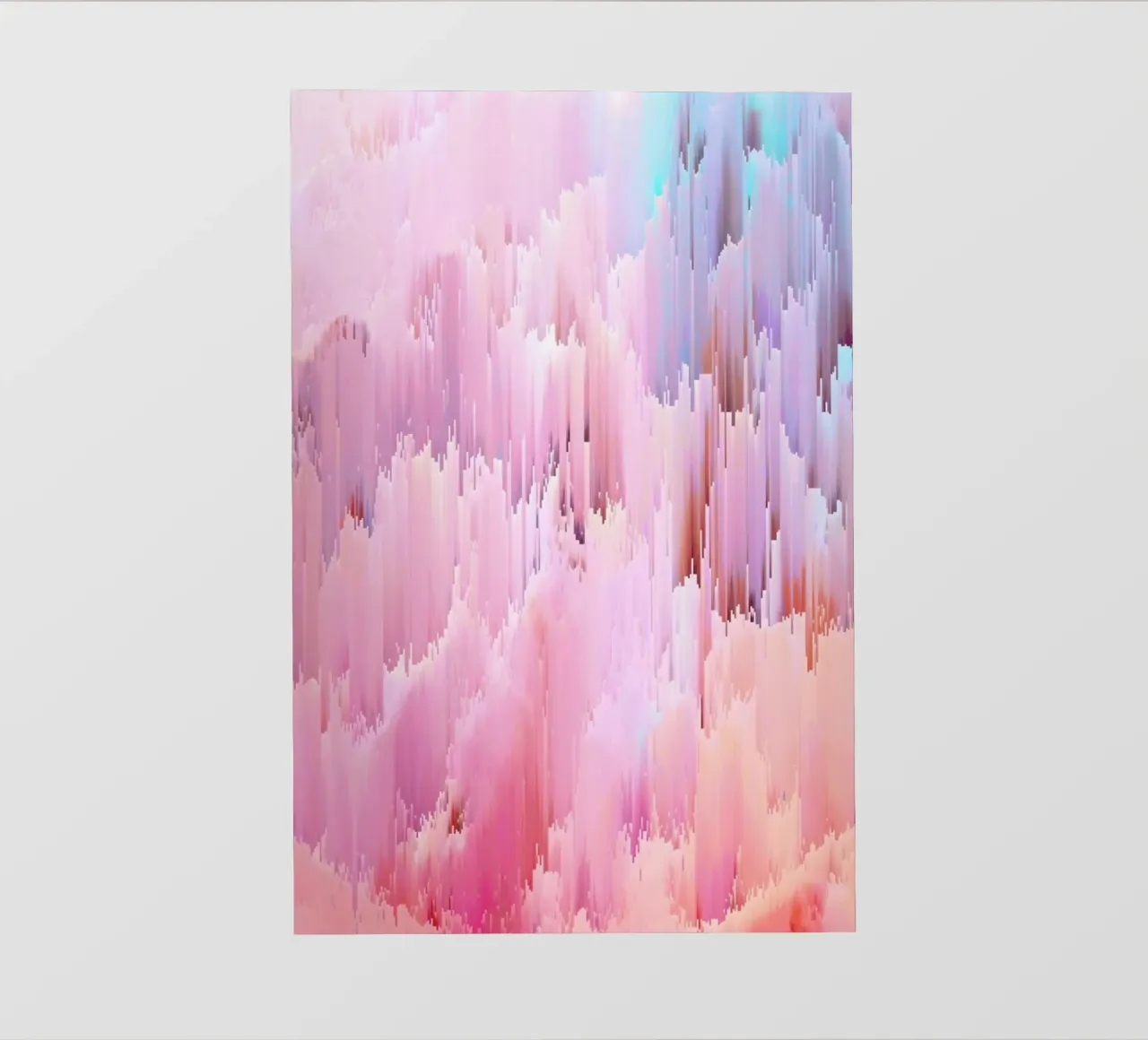 Delicate Glitches telo in pvc da cafelab