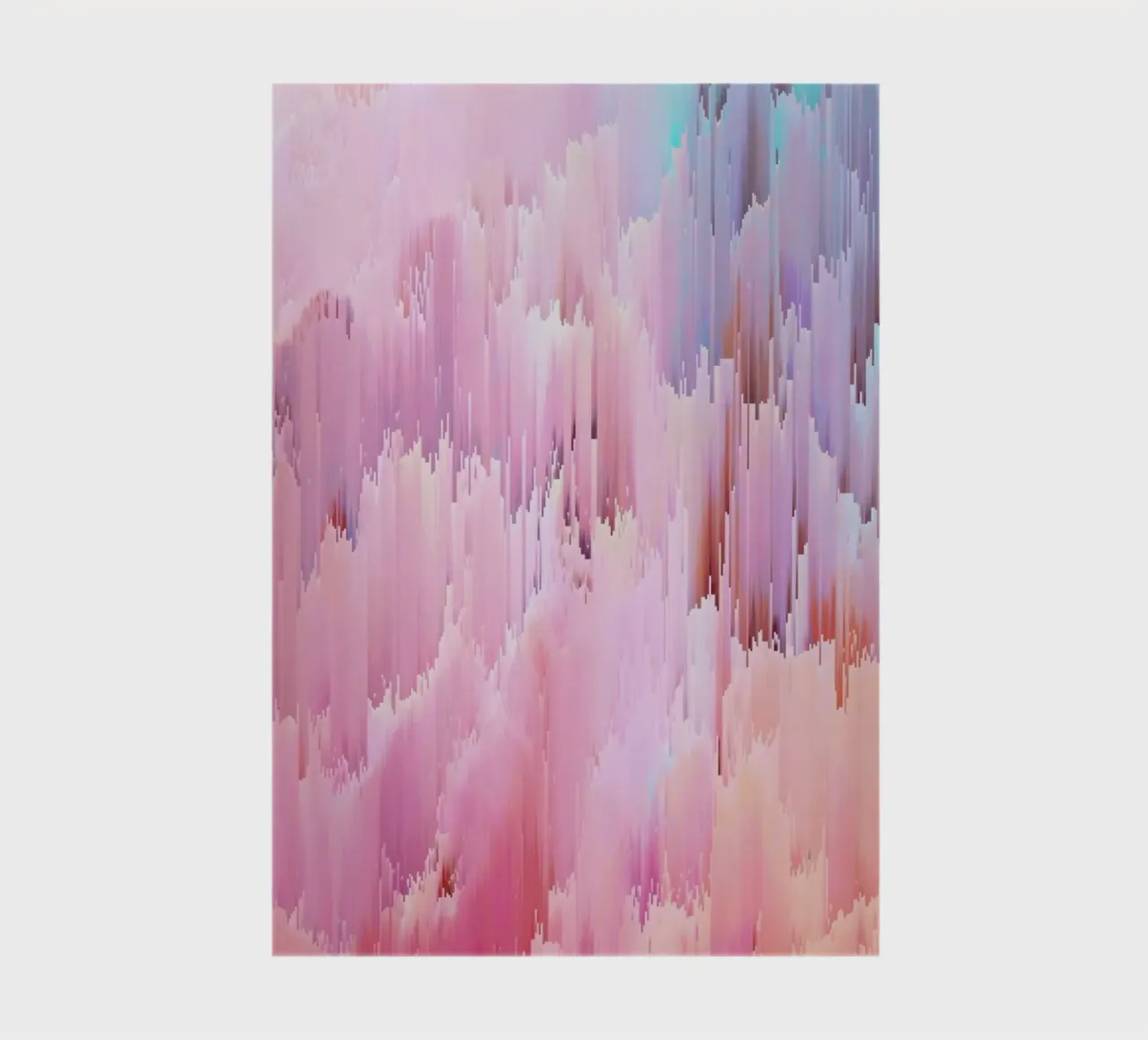 Delicate Glitches notebook by cafelab