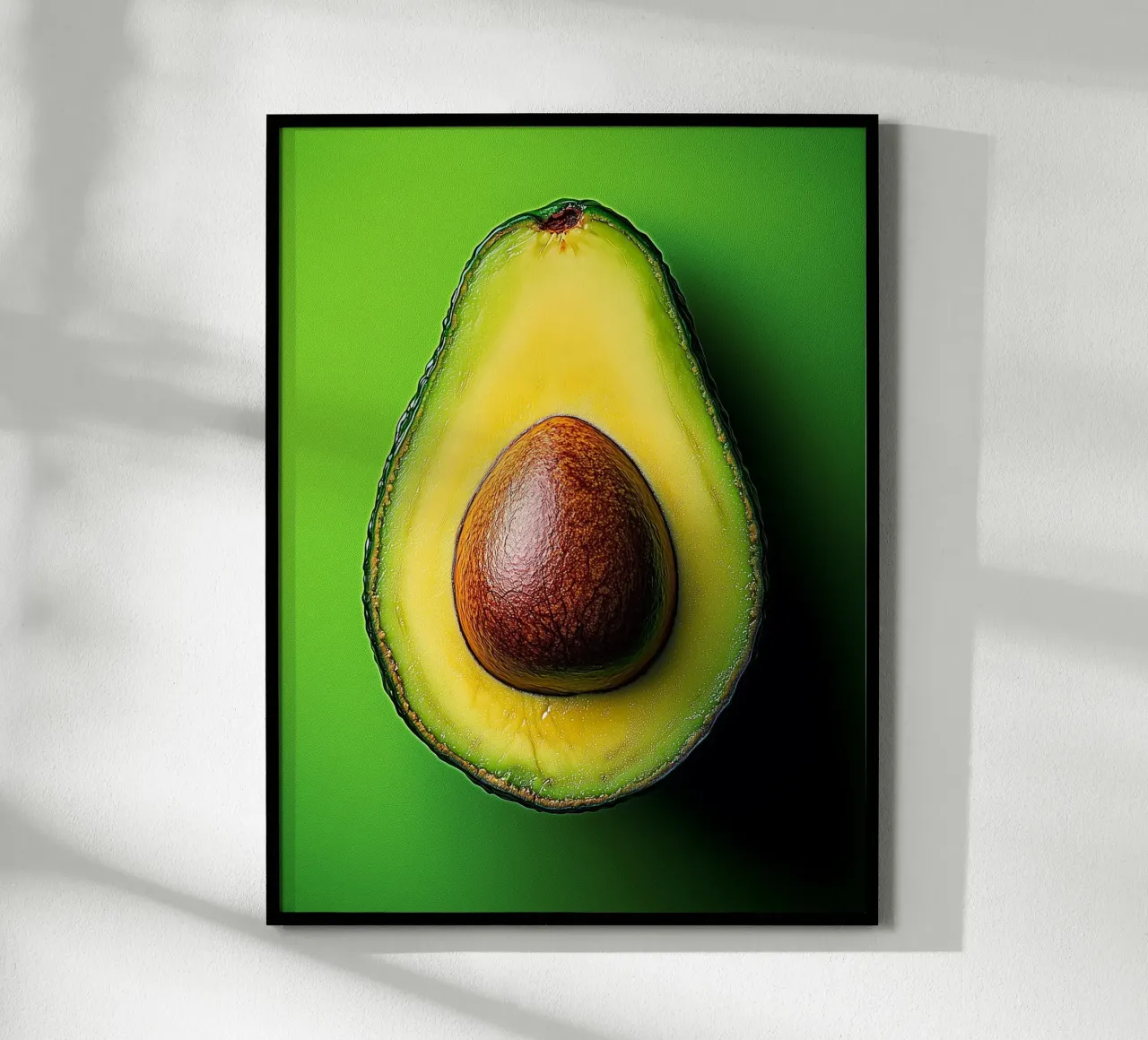 Avocado su sfondo verde carta hahnemühle da Spice & Style