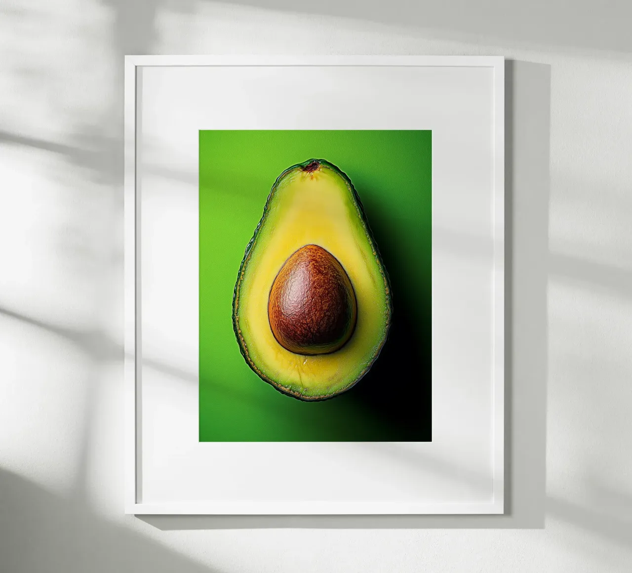 Avocado su sfondo verde carta hahnemühle da Spice & Style