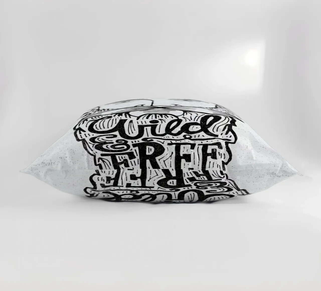 wild & free decorative cushion by Matthew Taylor Wilson