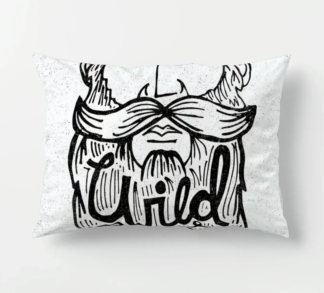 wild & free decorative cushion by Matthew Taylor Wilson