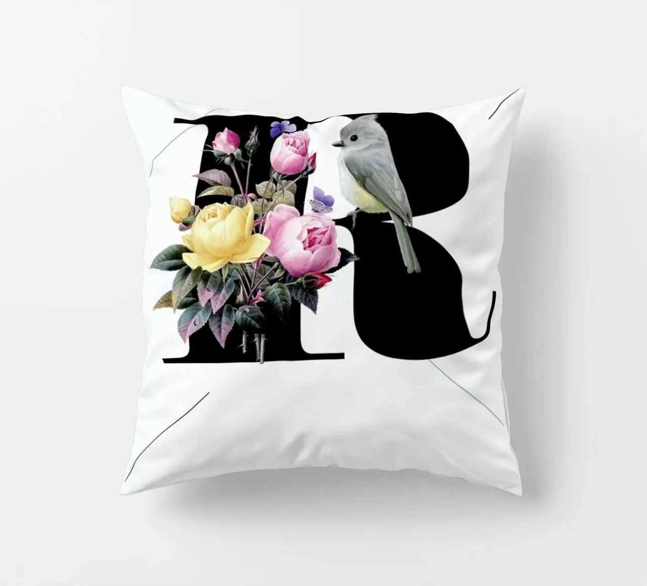 Botanical Alphabet - R cuscino da Froilein Juno