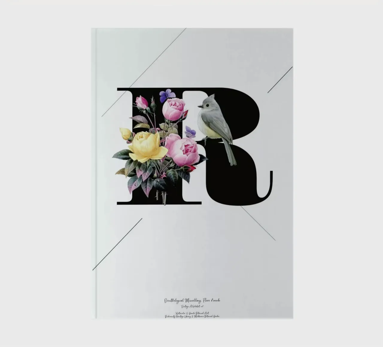 Botanical Alphabet - R notebook by Froilein Juno