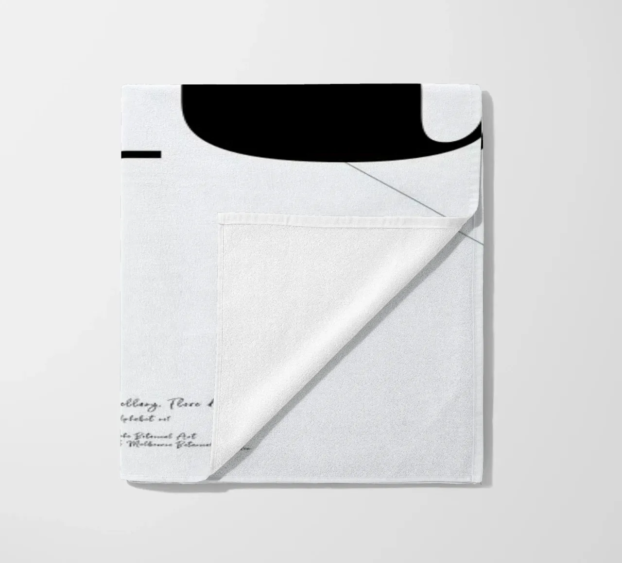 Botanical Alphabet - R beach towel by Froilein Juno