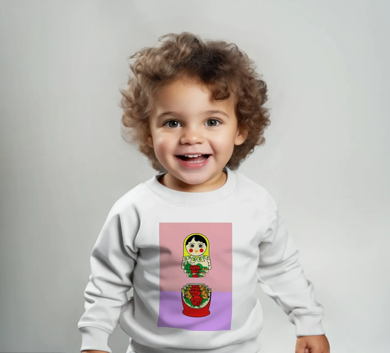 Matrioshka felpa neonato da Jan Luzar
