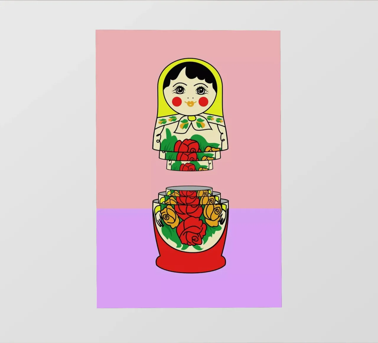 Matrioshka telo in pvc da Jan Luzar
