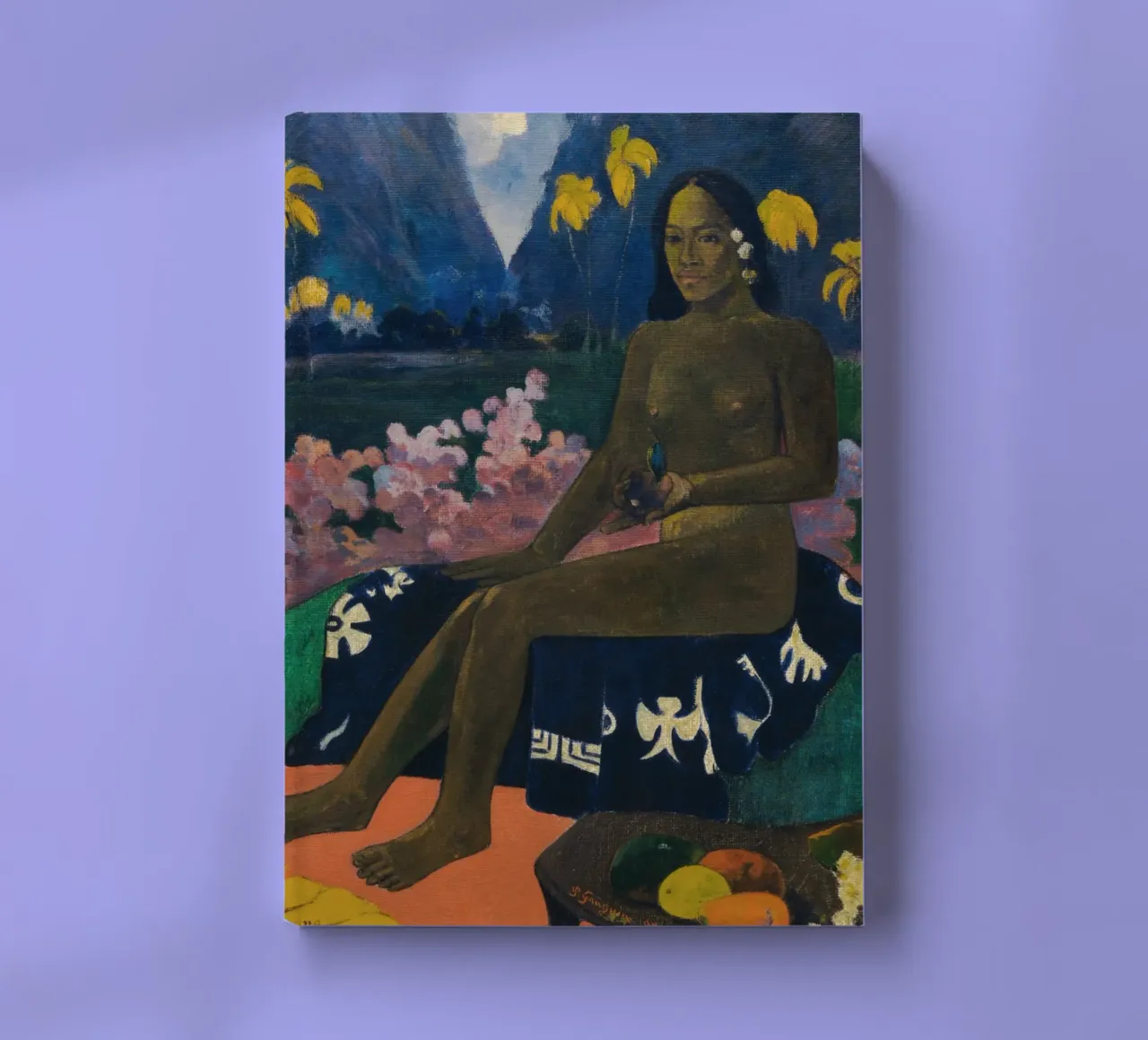 Paul Gauguin - The Seed of the Areoi notebook by Timeless Artworks