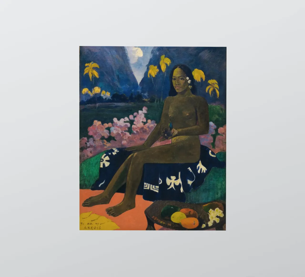 Paul Gauguin - The Seed of the Areoi sticker by Timeless Artworks