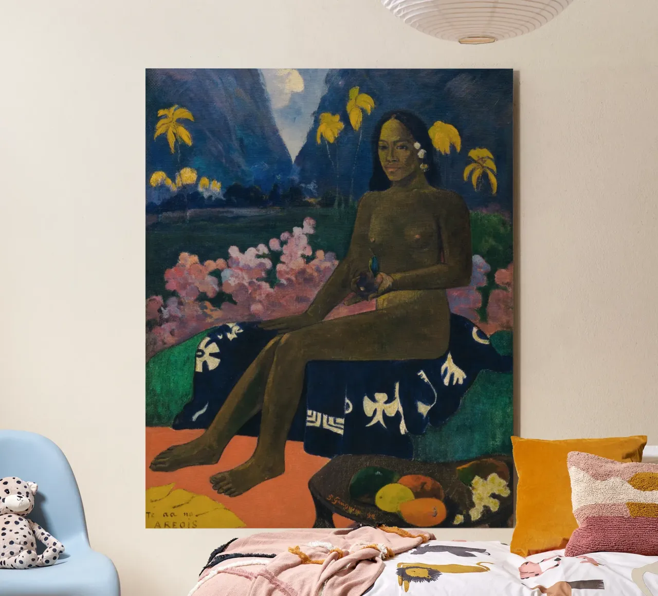Paul Gauguin - The Seed of the Areoi forex plate by Timeless Artworks