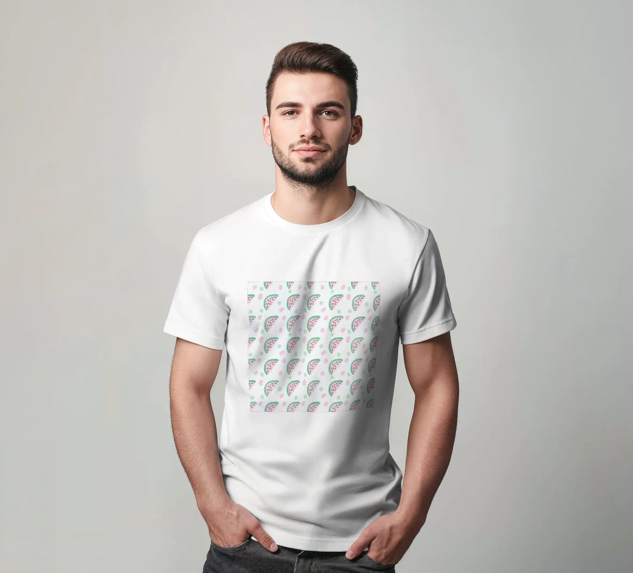 Watermelon Pattern t-shirt da Vasare Nar