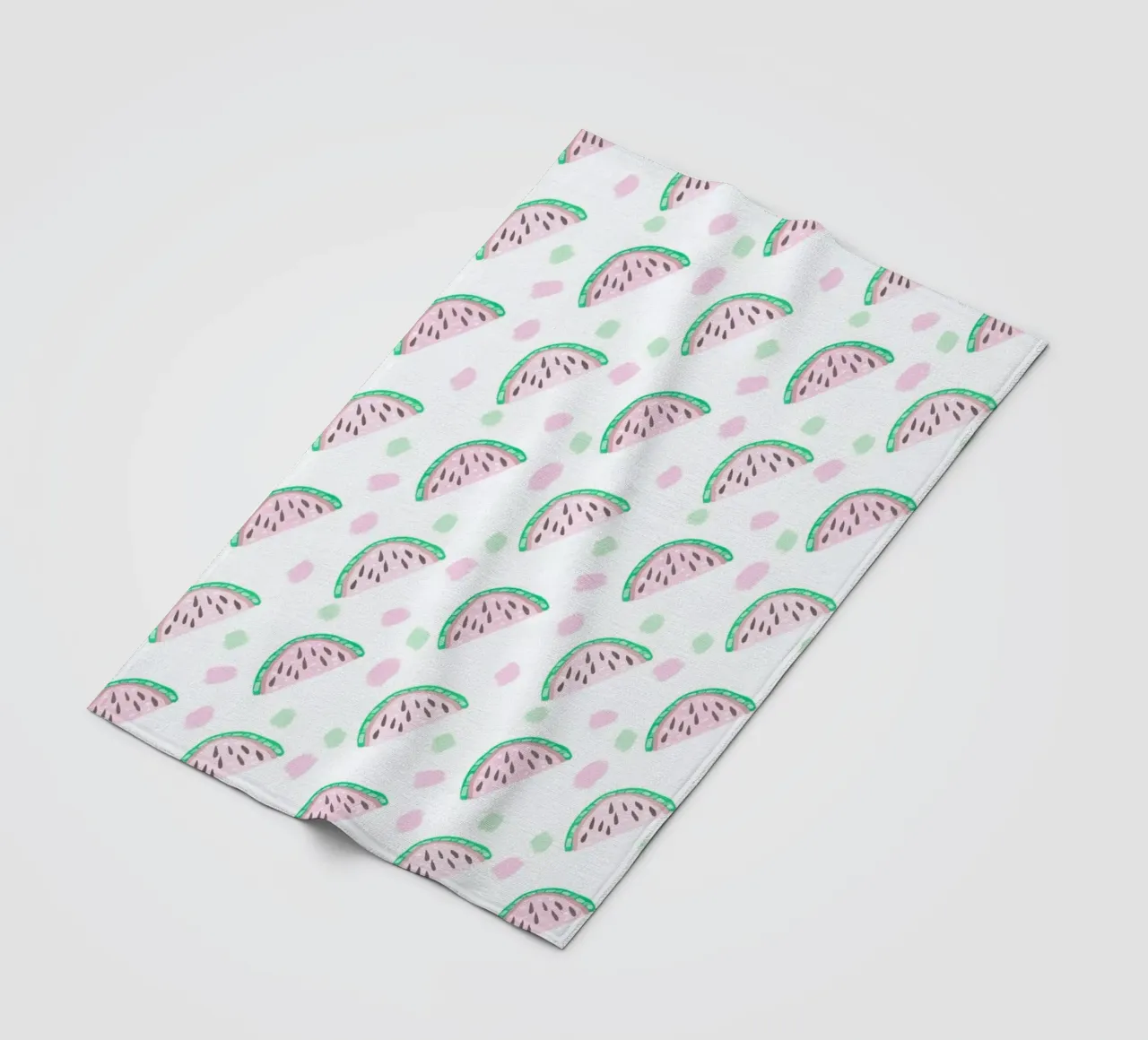 Watermelon Pattern fleecedeken van Vasare Nar