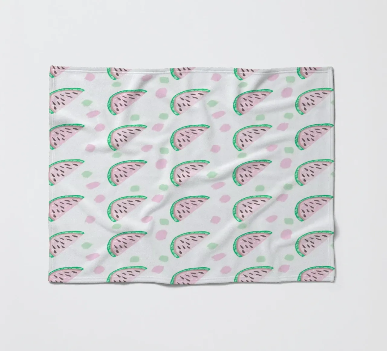 Watermelon Pattern fleecedeken van Vasare Nar