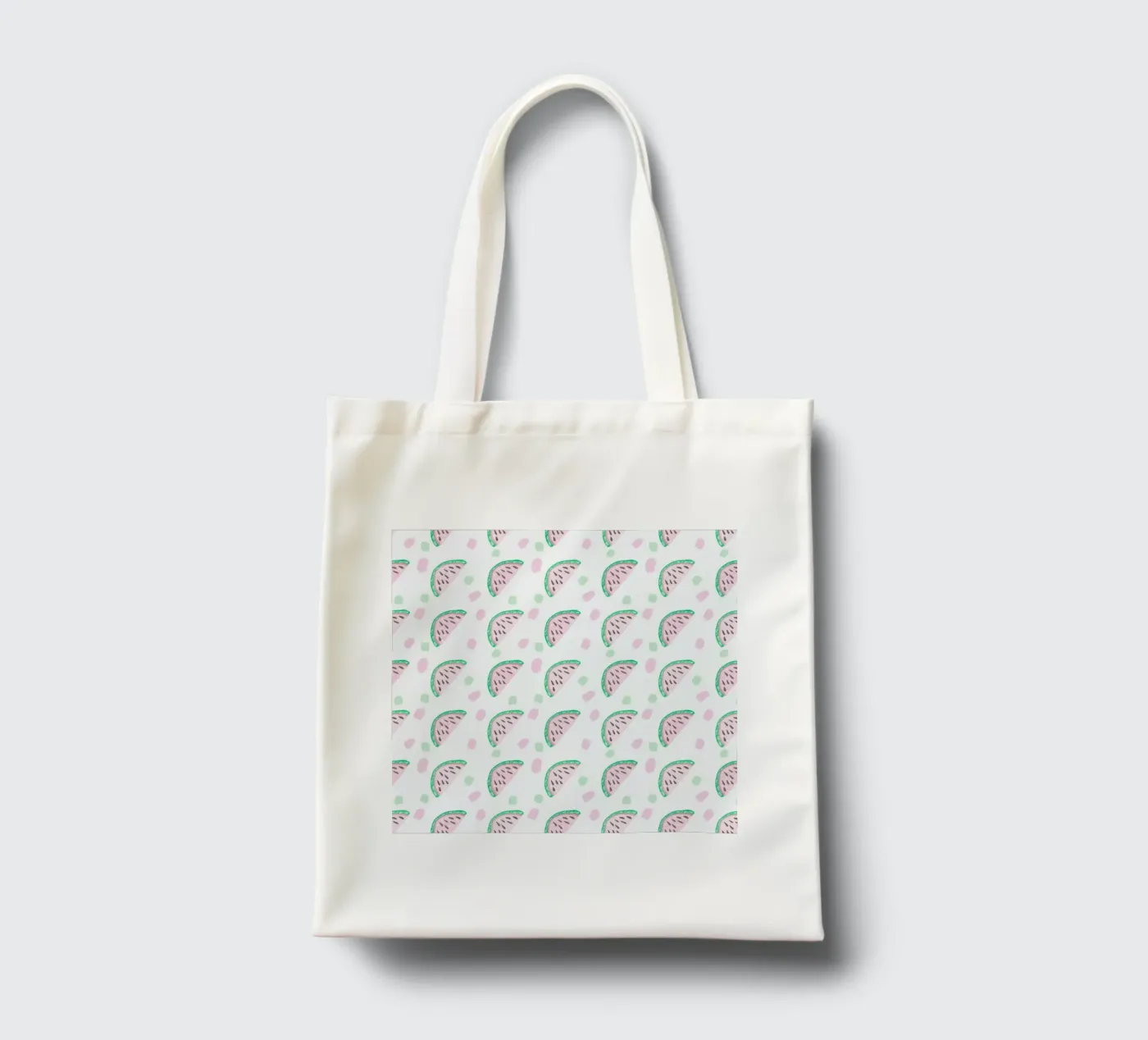Watermelon Pattern tote bag by Vasare Nar