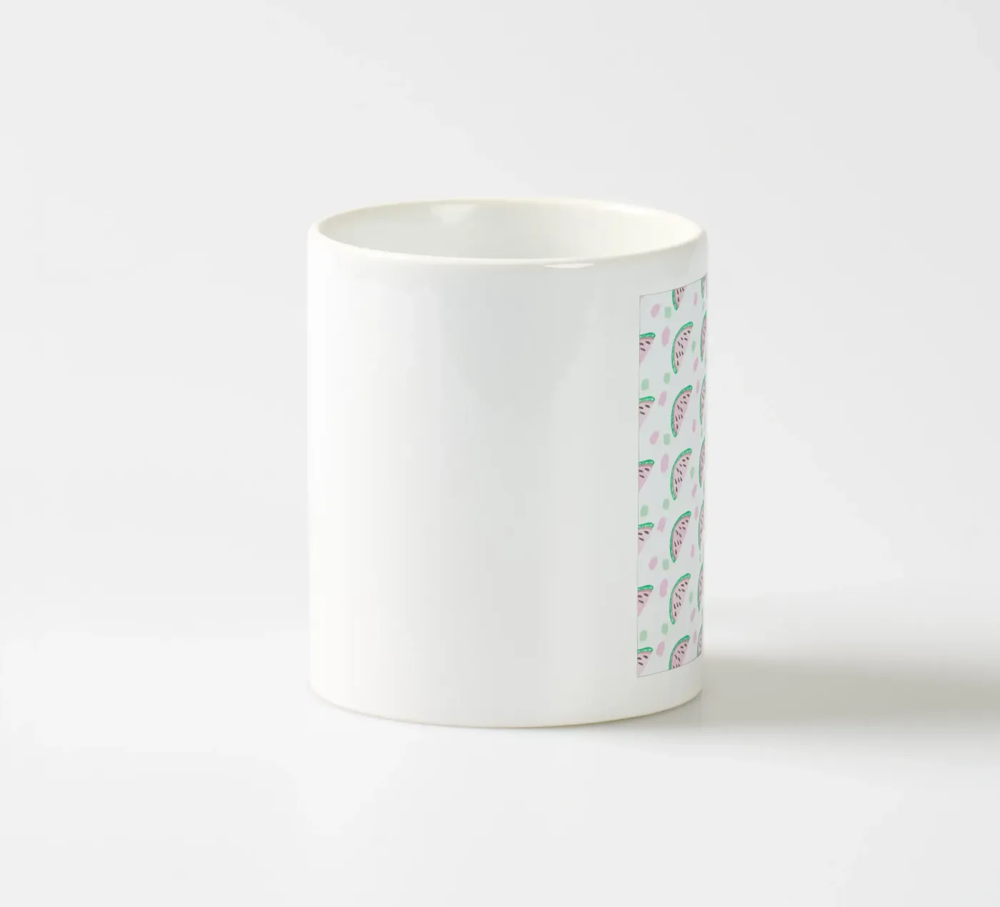 Watermelon Pattern mug en céramique de Vasare Nar
