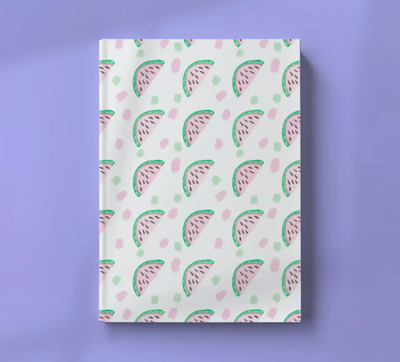 Watermelon Pattern notebook by Vasare Nar