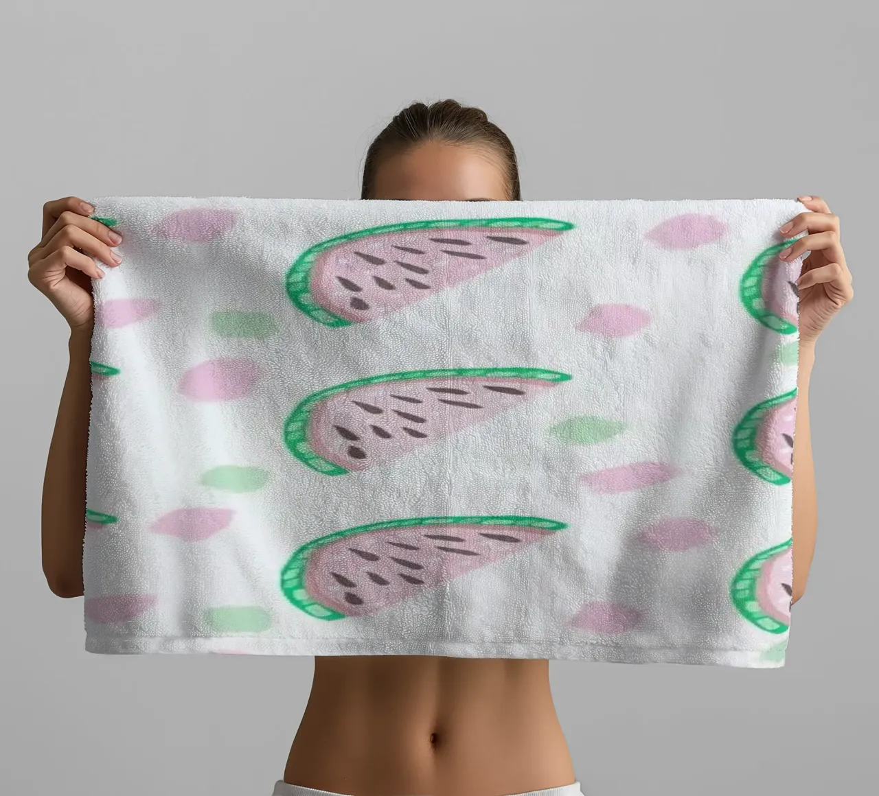 Watermelon Pattern asciugamano da bagno da Vasare Nar