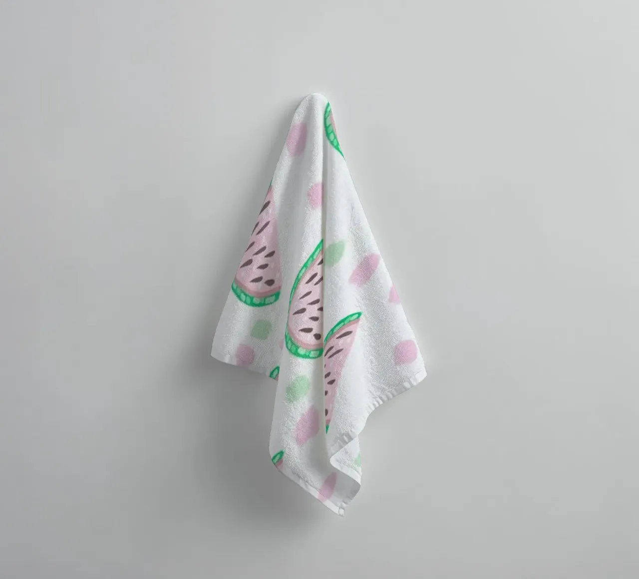 Watermelon Pattern towel by Vasare Nar