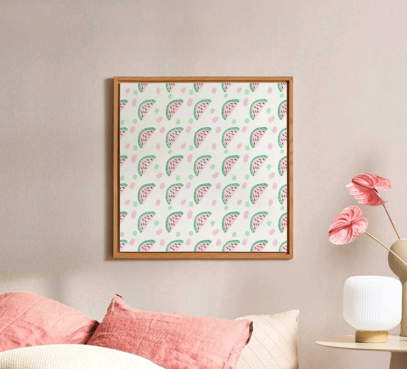 Watermelon Pattern forex plate by Vasare Nar