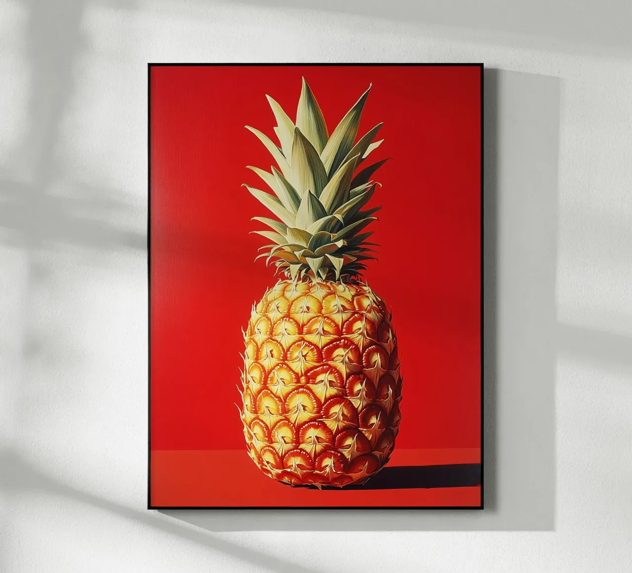 Ananas fiammeggiante plexiglass da Spice & Style