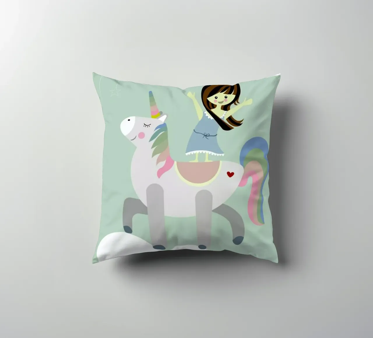 Unicorn cuscino da Sabrina Ziegenhorn