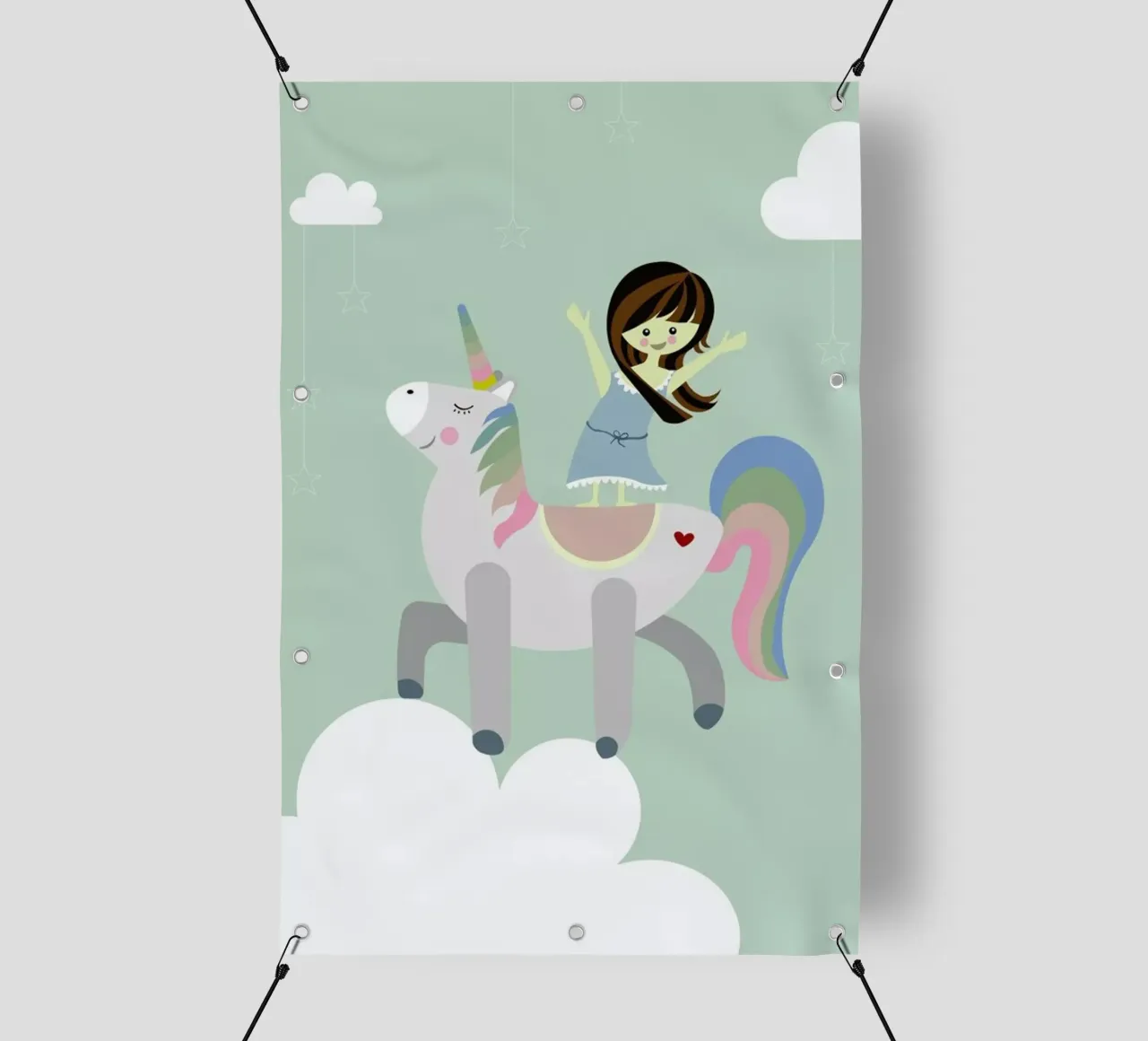 Unicorn telo in pvc da Sabrina Ziegenhorn