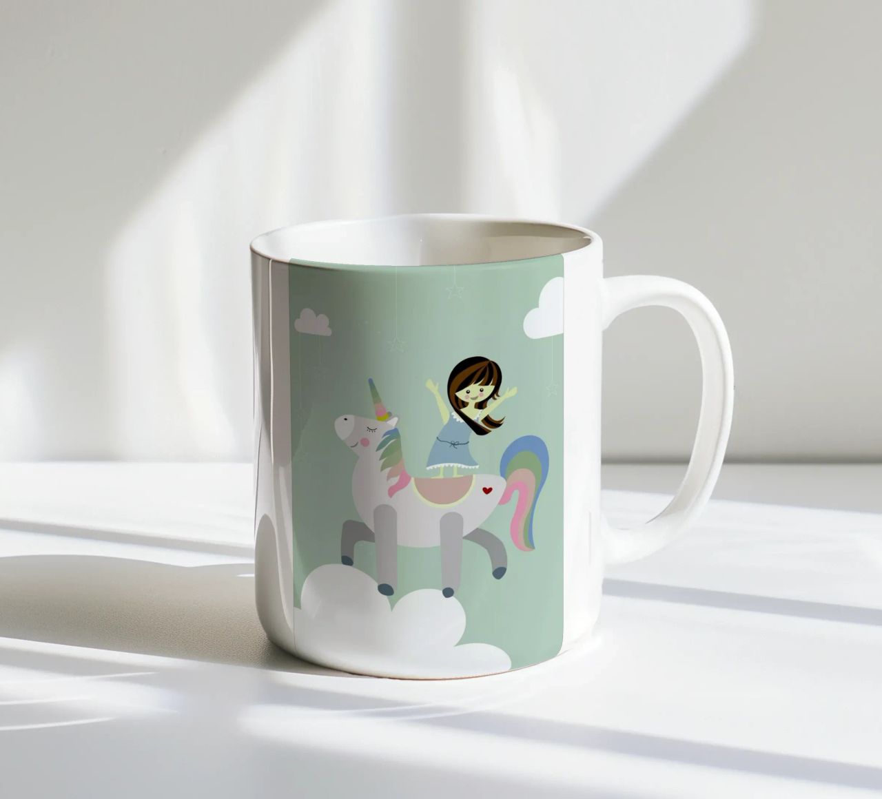 Unicorn tazza in ceramica da Sabrina Ziegenhorn