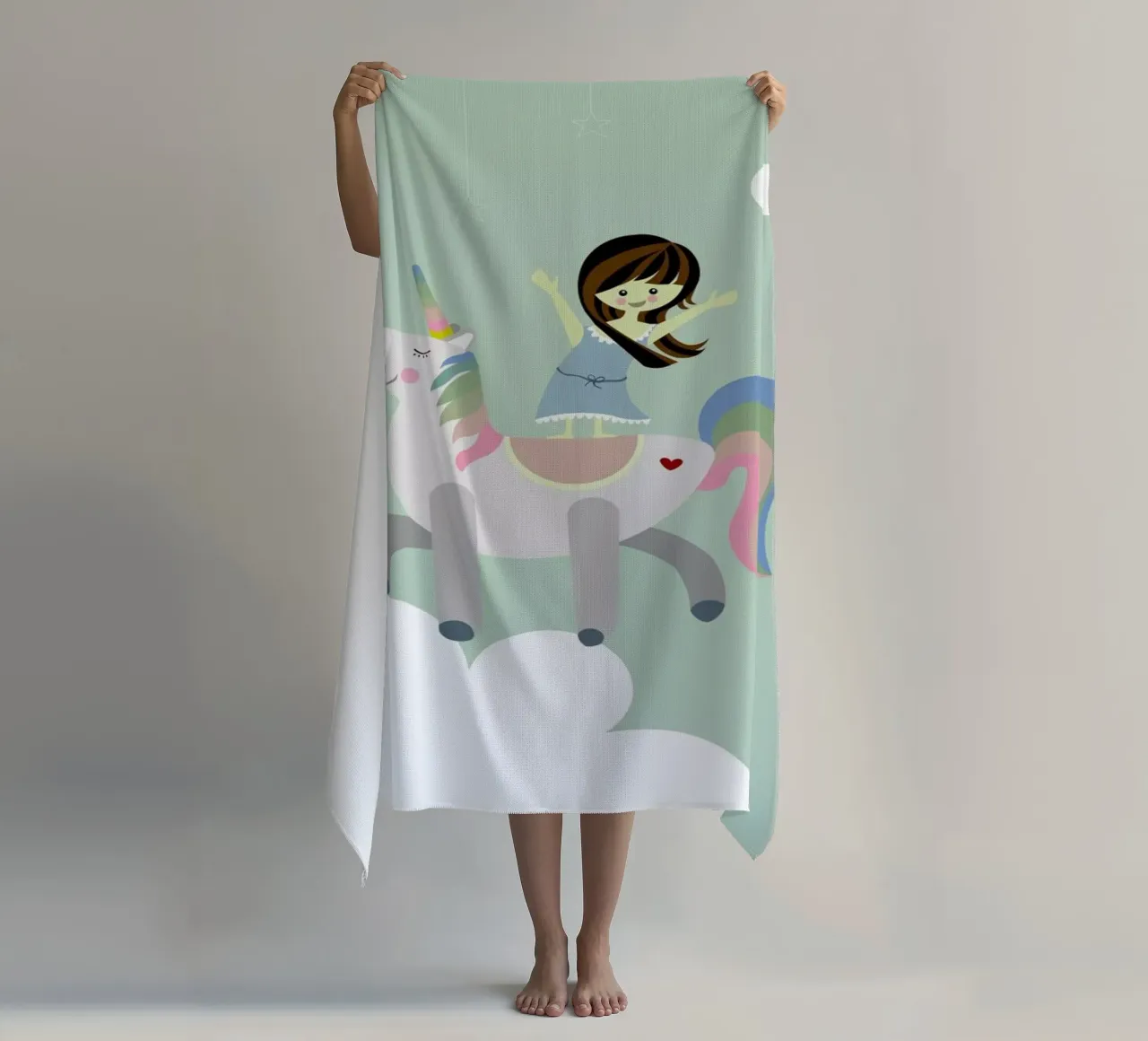 Unicorn telo mare da Sabrina Ziegenhorn