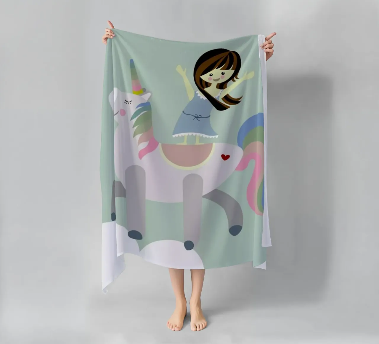 Unicorn telo mare da Sabrina Ziegenhorn