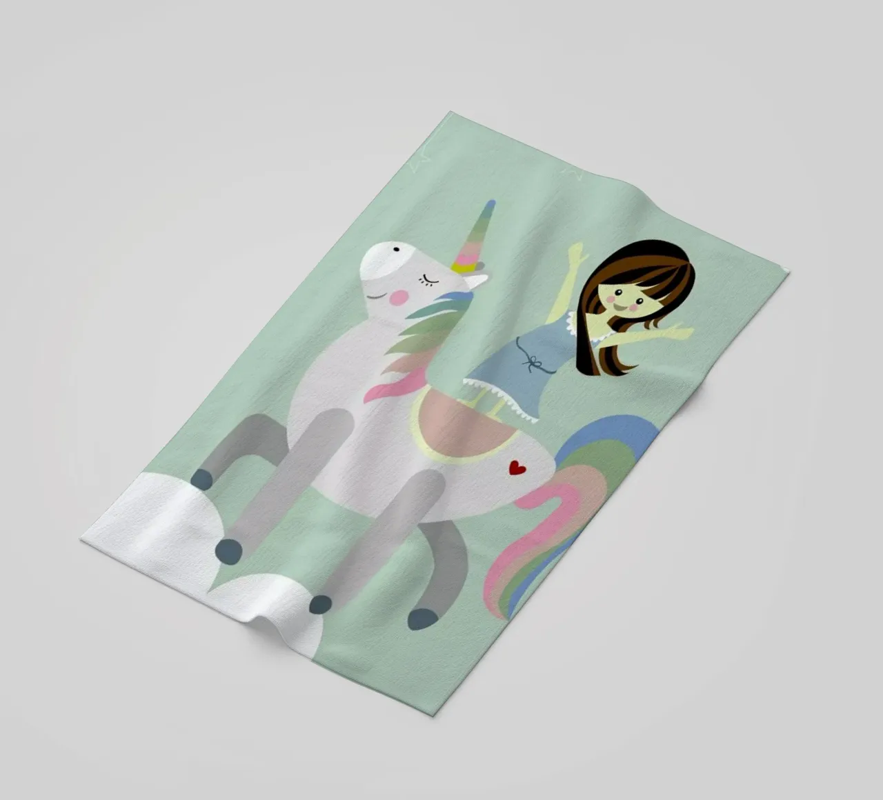 Unicorn telo mare da Sabrina Ziegenhorn