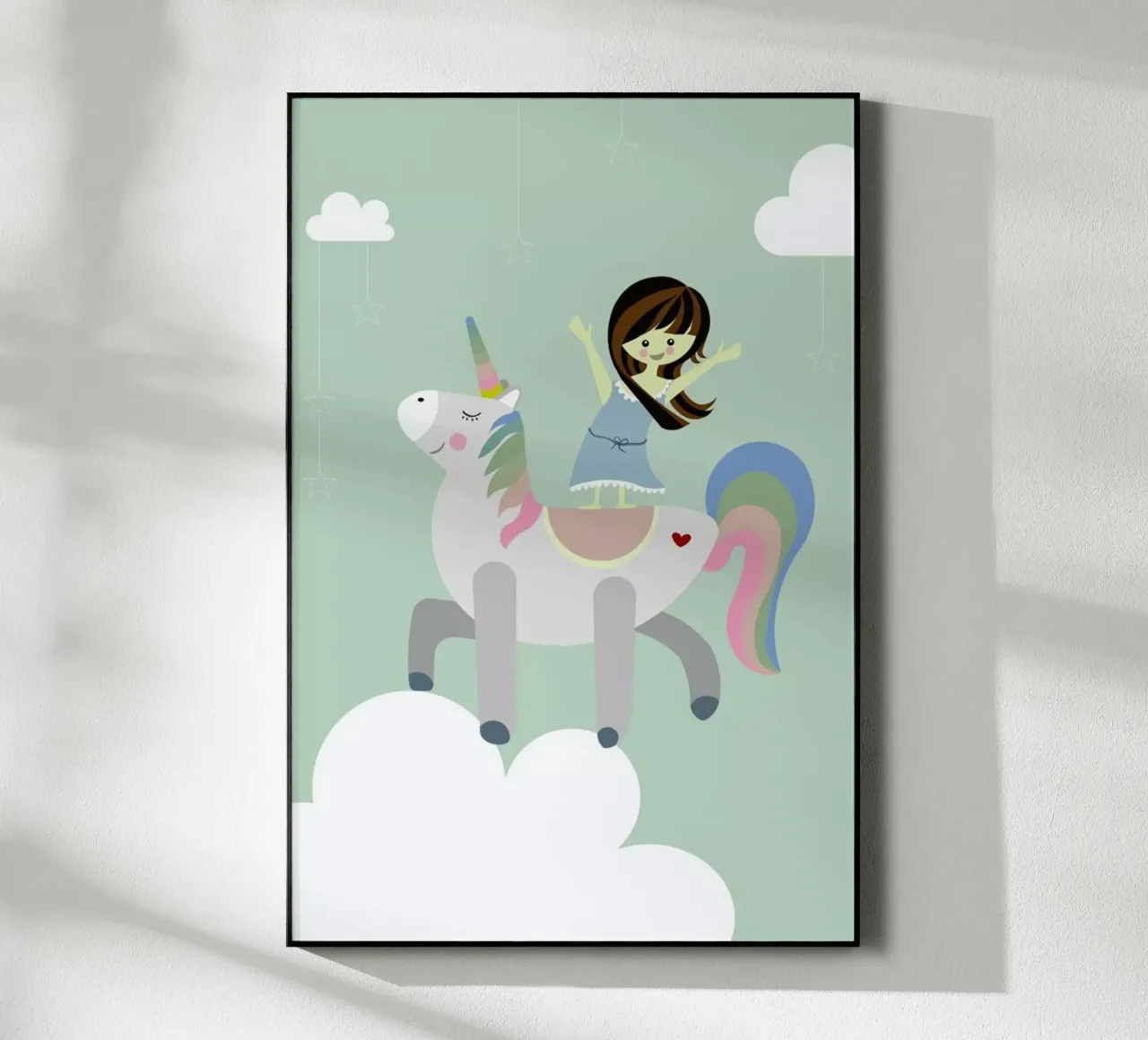 Unicorn plexiglass da Sabrina Ziegenhorn