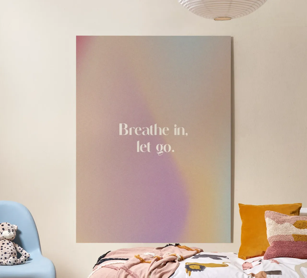 Breathe In Let Go plexiglass da treechild